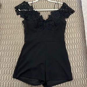 Black romper